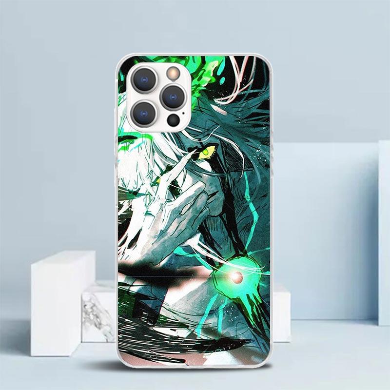 Чехол для телефона Bleach Улькиорра Сифер 4 для iPhone 16 17 Air 16E 15 14 Plus 13 Mini 12 11 Pro Max 7 8 + SE 2020 Мягкая задняя крышка из ТПУ