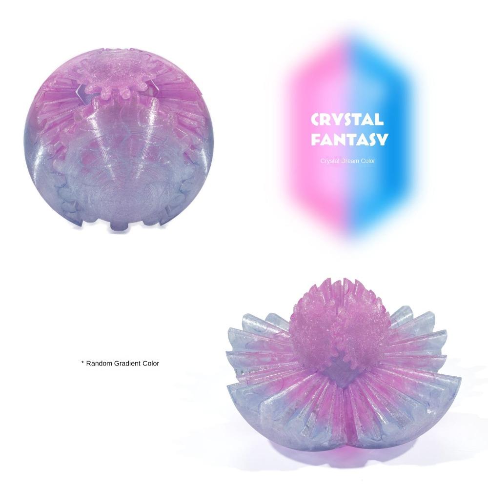 Eye-catching 3D Printed Gear Ball Gear Sphere Deformation Spin Ball Kids Toy 3D Gear Ball Ornament