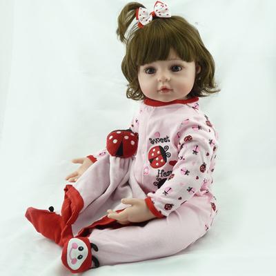 19-дюймовые мягкие силиконовые куклы Reborn Baby, игрушки для рождественских товаров для девочек