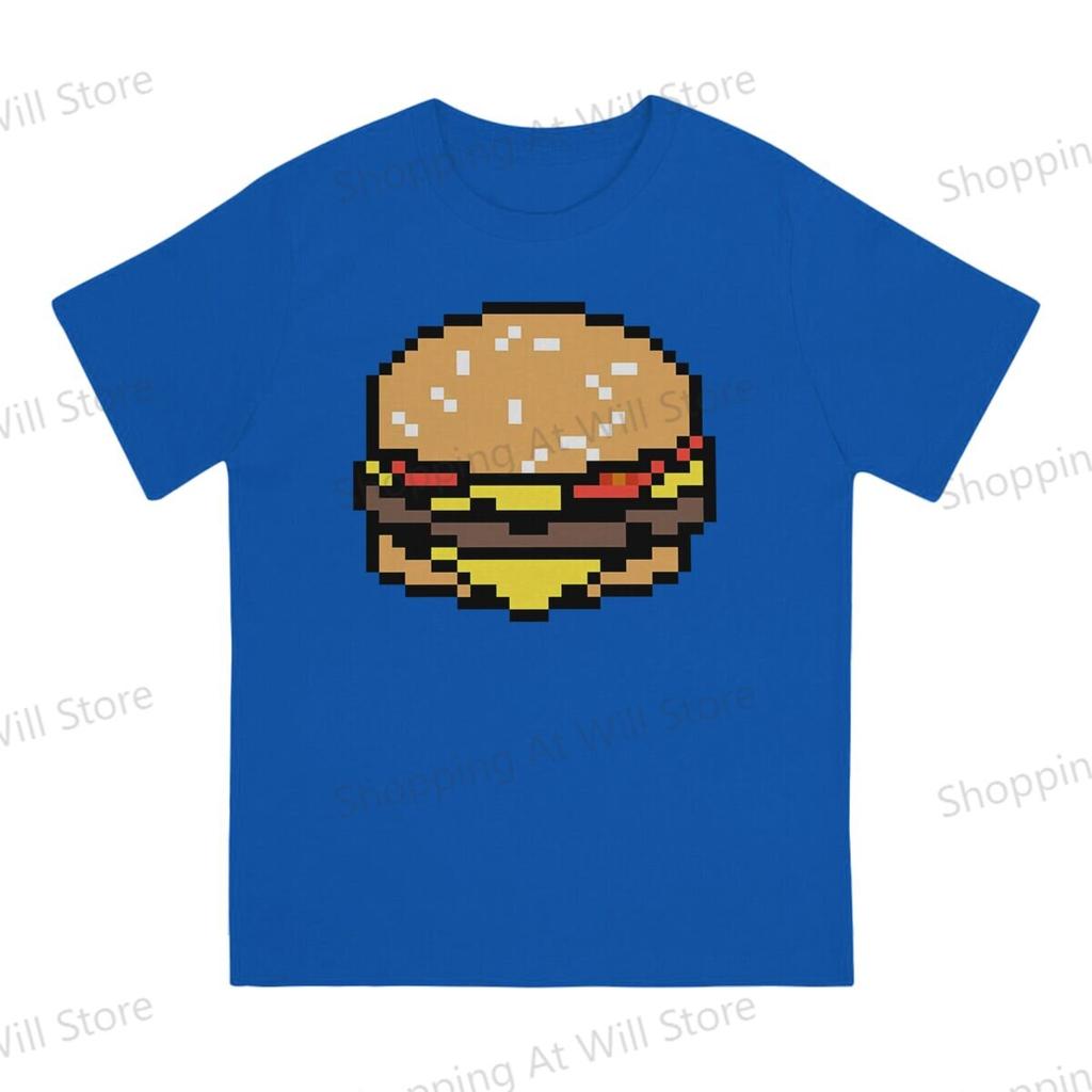 Summer Unisex Tshirts Hamburger Novelty Cool Tshirt Street Clothing SXL