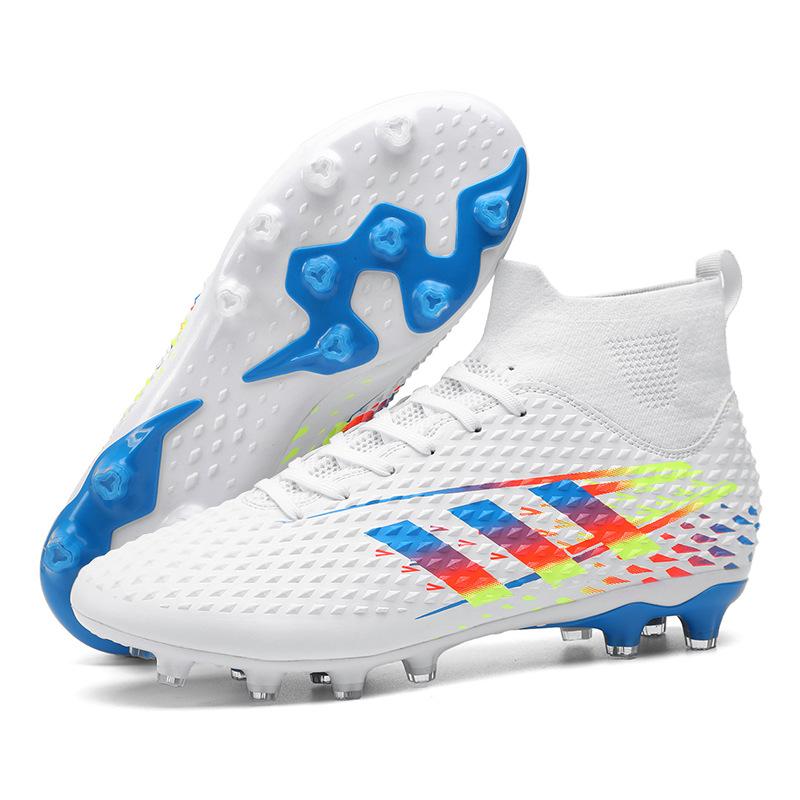 Новые высокие футбольные бутсы шипы сломанные ногти соревновательные тренировочные бутсы мужские и женские взрослые Футбольные Бутсы