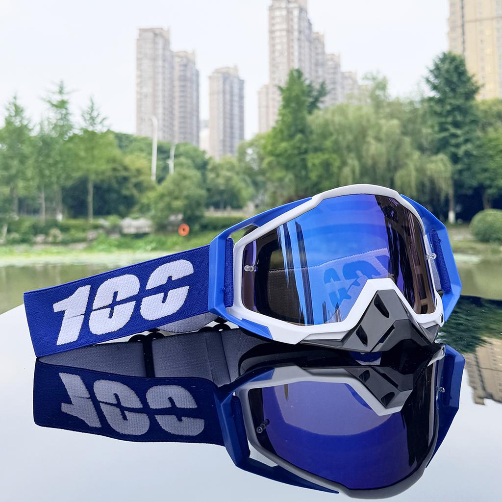 100 Motocross Glasses Motorcycle Sunglasses Man MTB ATV Mask Windproof Protection Skiing Cycling Racing Off-Road Goggles