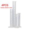 4PCS Measuring Cups Sufficient Laboratory Gauge Professional Tools Trial Tube Transparent Sturdy Cylinder for Measurement Usage