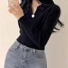 Women's Autumn Winter Thick Knit Sweater - Korean & Japanese Style, Trendy Loose Fit, Hong Kong Lazy Yarn