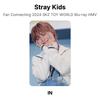 Stray Kids Вентилятор Соединяющий 2024 SKZ TOY WORLD Blu-ray HMV Официальная фотокарточка