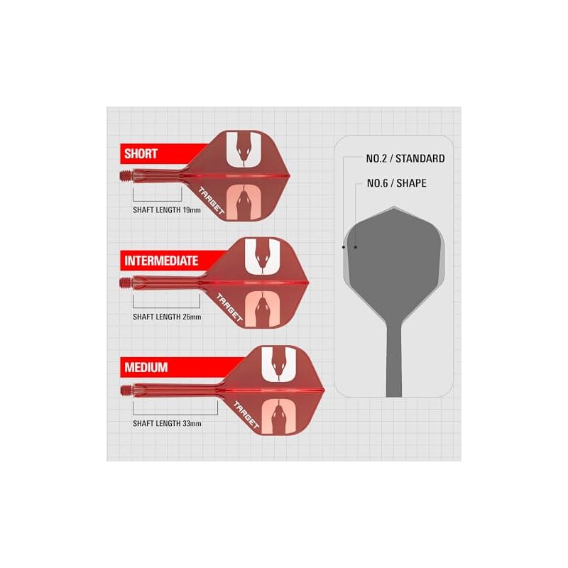 TARGET Darts K-FLEX THE ASP NATHAN ASPINALL KFLEX Система оперения и стержня Всё в одном оперение | 3 шт. (26 мм стандартный)