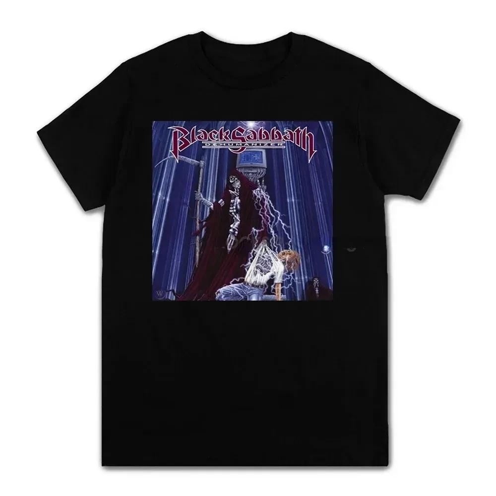 Черная футболка с изображением металлической группы, мужская и женская модная повседневная одежда из чистого хлопка, топ больших размеров для мужчин и женщин