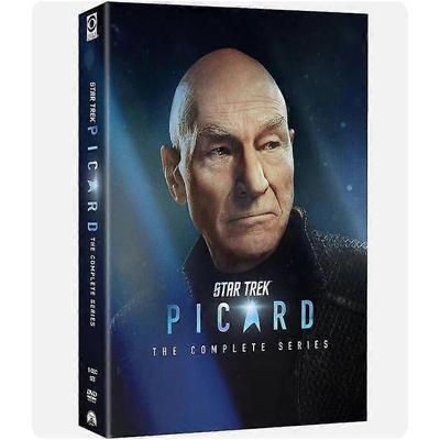 Звездный путь: Пикард: Полная серия 1-3 английская версия (DVD, 2023, Набор из 10 дисков) новый