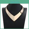 Shaped Creativity V Metal Women Collar Necklace With Fashion Design Geometric