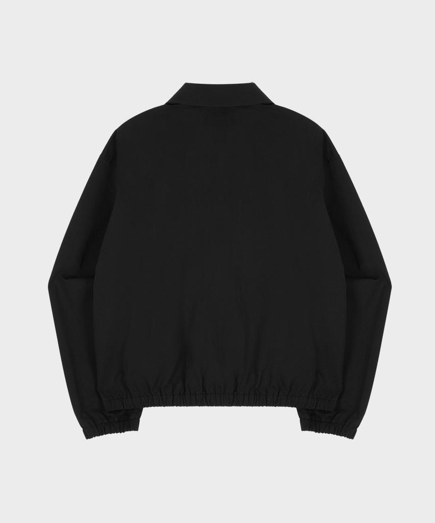 Taildern Light Weight Cotton Harrington Jacket Black