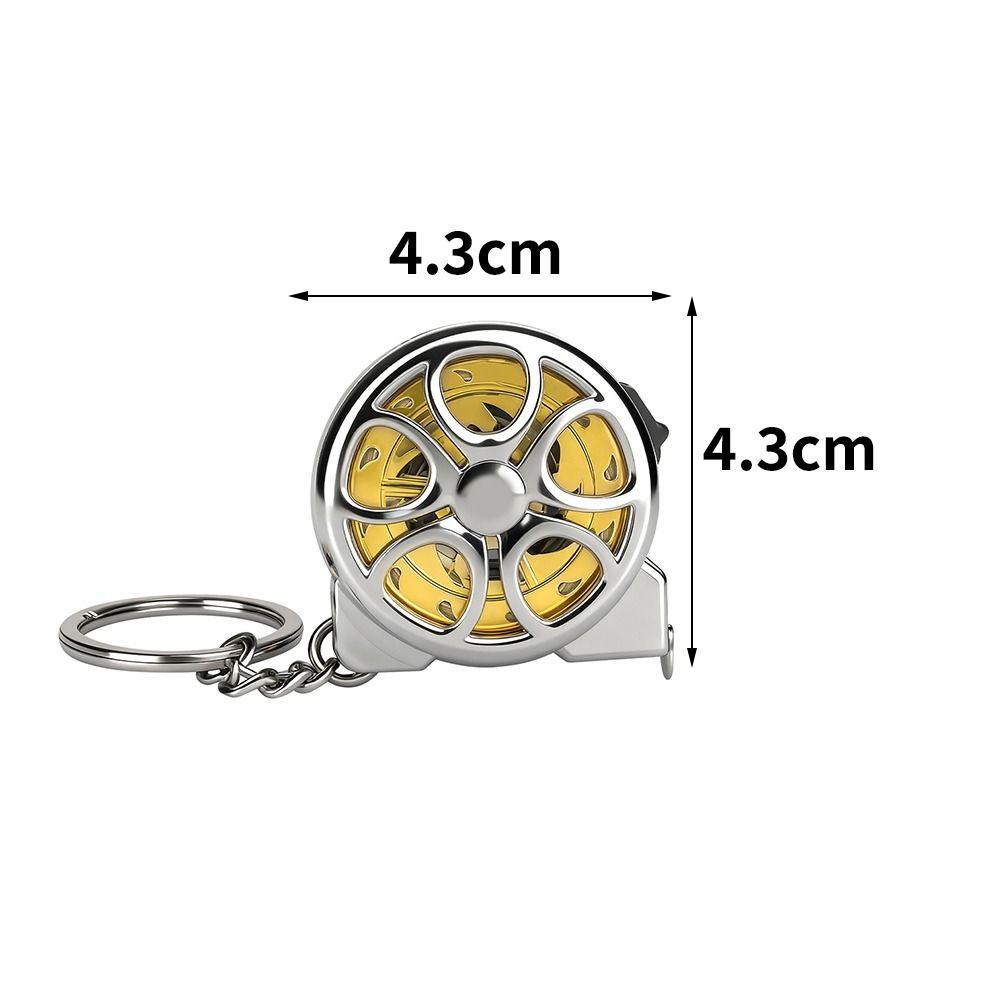 Metric Imperial Scale Pocket Tape Measure Keychain Tape Measure Household Measuring
