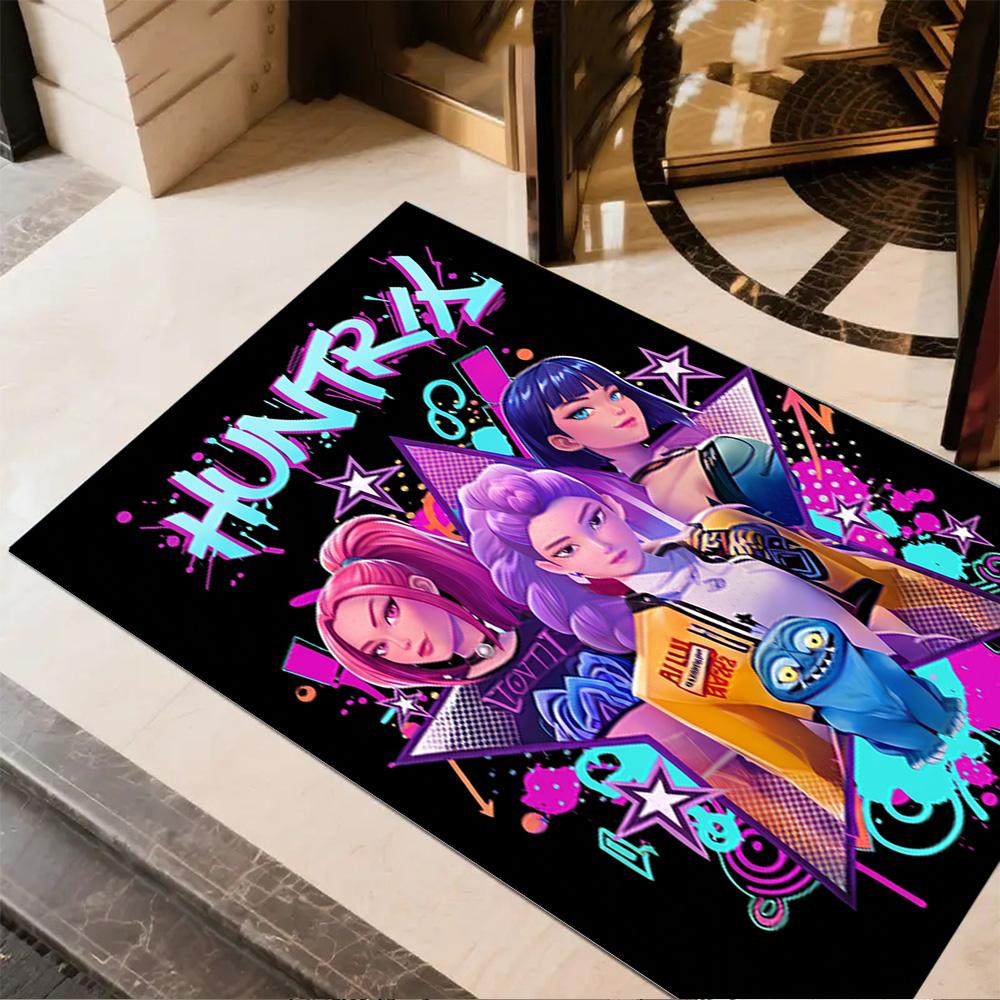 Galactic Trio Harmony Area Rug Suitable for Kitchen Study room Dining Room Hallway Antislip Carpet Anime Office Decor Birthday/Christmas Gift