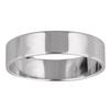 Silver (rhodium) 'Lien d'Amour' Silver Wedding Ring - 5 Mm