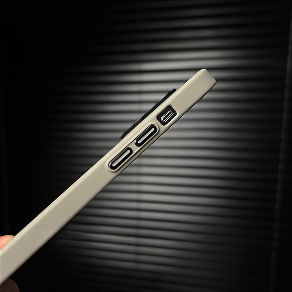 Роскошный матовый жесткий бампер магнитный чехол для iPhone 16 15 12 13 14 Pro Max Plus для беспроводной зарядки Magsafe защитный чехол