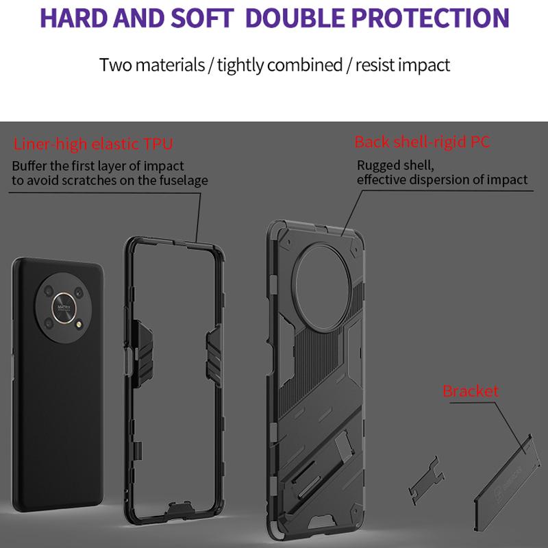 Чехол для Honor 90 Pro X6 X6S X8 X9 X9A X9B 70 Magic 4 5 6 Lite чехол-держатель Armor Back Coque для Huawei Nova 9 SE чехол для телефона