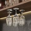 Wall Mounted Glasses Hanging Rack Plastic Inverted Goblets Rack Wine Glass Rack  Dining Rooms