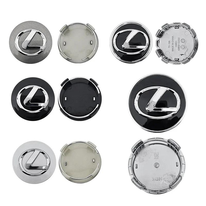 4Pcs 62mm/84mm Car Wheel Center Hub Caps Badge Rim Cover Emblem For Lexus IS250 IS200 CT200h GS300 LS430 RX450h LX570 NX IS GXKP2