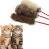 1PC Pet Interactive Toy Rabbit Hair Tease Cat Stick Interactive Kitten Toy Fun Feather Toys Pet Supplies Random Color