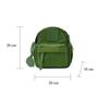 Leisure Time Solid Color School Bags Canvas Mini Backpack Bags Travel Backpack Student
