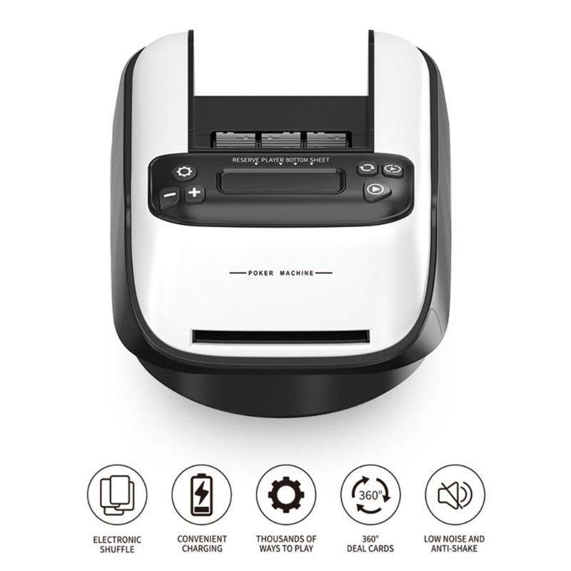 Интеллектуальный вращающийся автомат для раздачи карт: бесшумная работа и устойчивое основание для использования в профессиональных казино