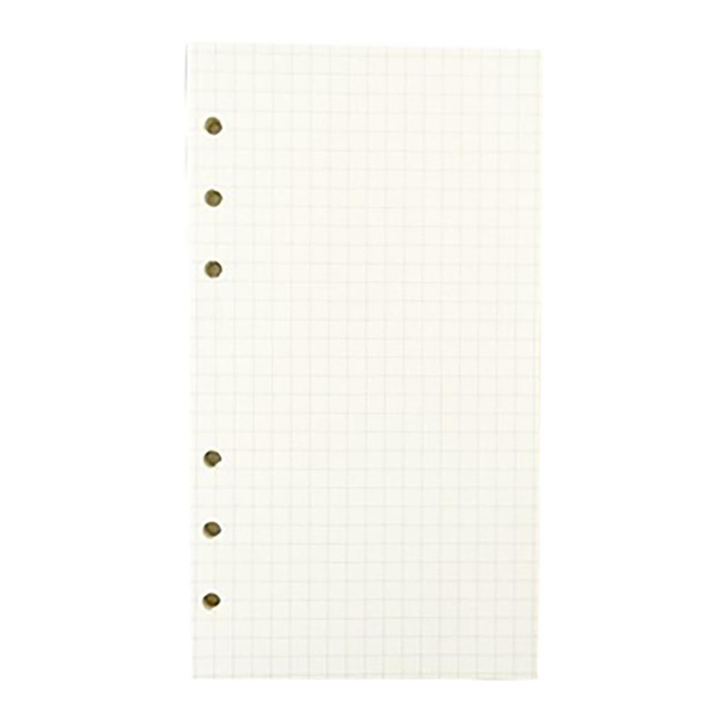 6 колец колледжа линованная бумага для письма, A6 планировщик вставки бумага сменный блок для A6 переплет блокнот журнал