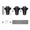 Universal 2pcs Front/Rear Wheel Carbon Fiber Mountain Bike Bike Fender Mudguard Fenders Mud Guards