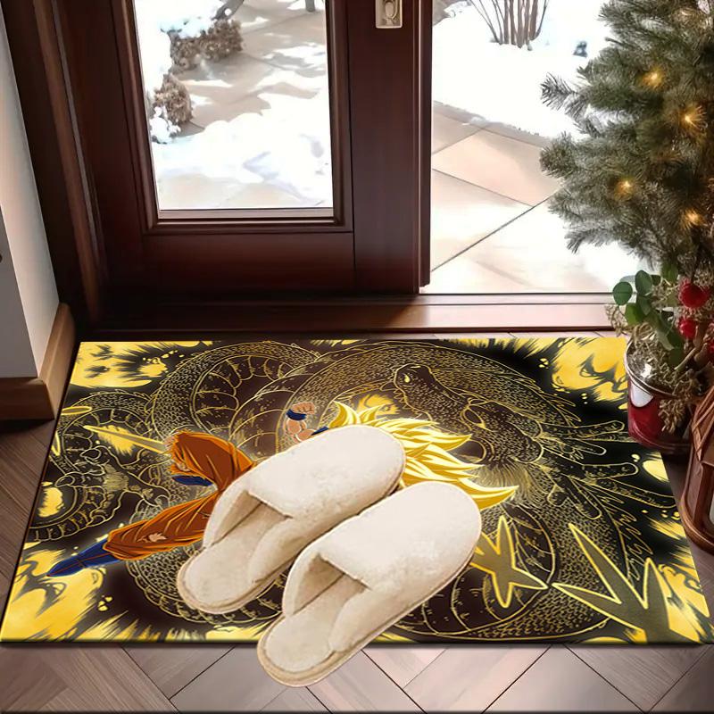 Dragon anime Artwork Carpet, Chair Rug,Rug for Office Bedroom living rooms, Doormat decor Fan Gift Christmas Gift