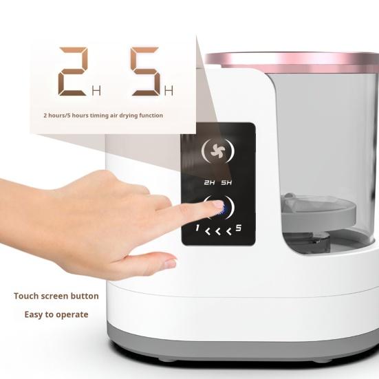 Электрический очиститель для кистей для макияжа, съемный USB, автоматическая машина для чистки косметических кистей, многофункциональный держатель для сушки кистей для макияжа, контейнер для мытья инструментов