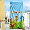 Numberblocks Customize Your Name Beach Towel Super Soft & Absorbent Portable for SwimmingBeachCamping Travel Beach AccessoriesGym