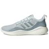 Fluidflow 2.0 Comfortable Lightweight Fabric Slip-Resistant Durable Low-Top Casual Running Shoes Women Sneakers Light-Blue GX8288