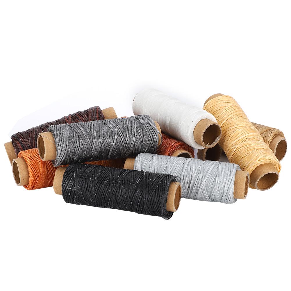 Набор из 10 ниток для ручного шитья, принадлежности для рукоделия, прочные изделия из кожи 150D 10?цвет