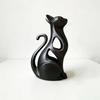 3D Printed Abstract Cat Sculpture Plastic Sculpture of Kitten  Living Room Decor