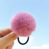 Pompom Hair Ties Hairband Plush Plush Hair Rope Ponytail Holder Pompom Rubber Band Hair Accessories