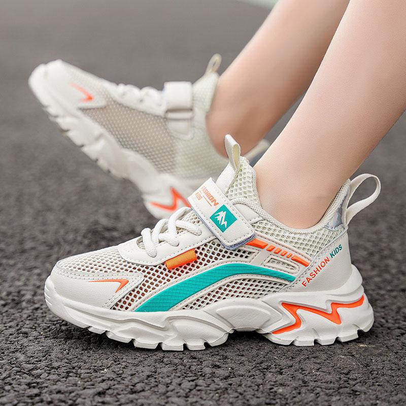 Vanmie повседневные кроссовки для детей летние сетчатые кроссовки обувь для ходьбы кроссовки для мальчиков и девочек дети белые туфли