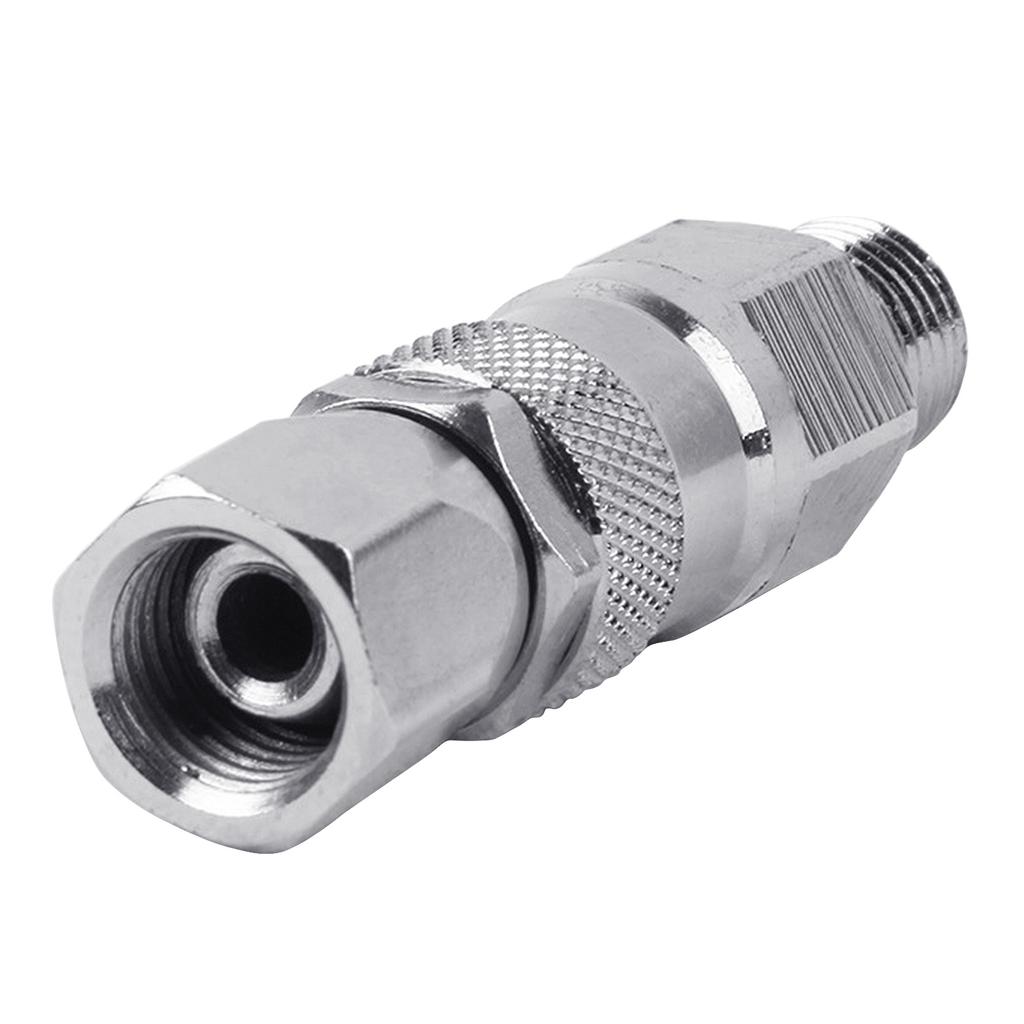 1/4-Inch Airless High Pressure Spray Hose Swivel Joint Suitable For Paint Sprayer Stainless Steel Tool Parts Accessories