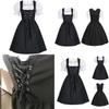 Stunning Bavarian Dirndl Costume With Short Bubble Sleeves For Carnival And Oktoberfest Events