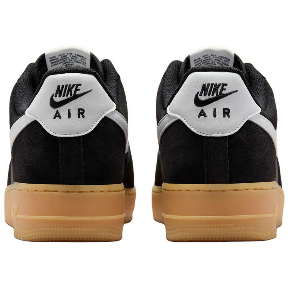 Новые Nike Air Force 1 Low '07 LV8 Черный Саммит Белый Жвачка FQ8714-004
