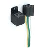 12V Dc 4 Pin Car Automotive Fused Relay 40A Normally Open Relais 40A Fuse With 4Pin/5Pin Backrest