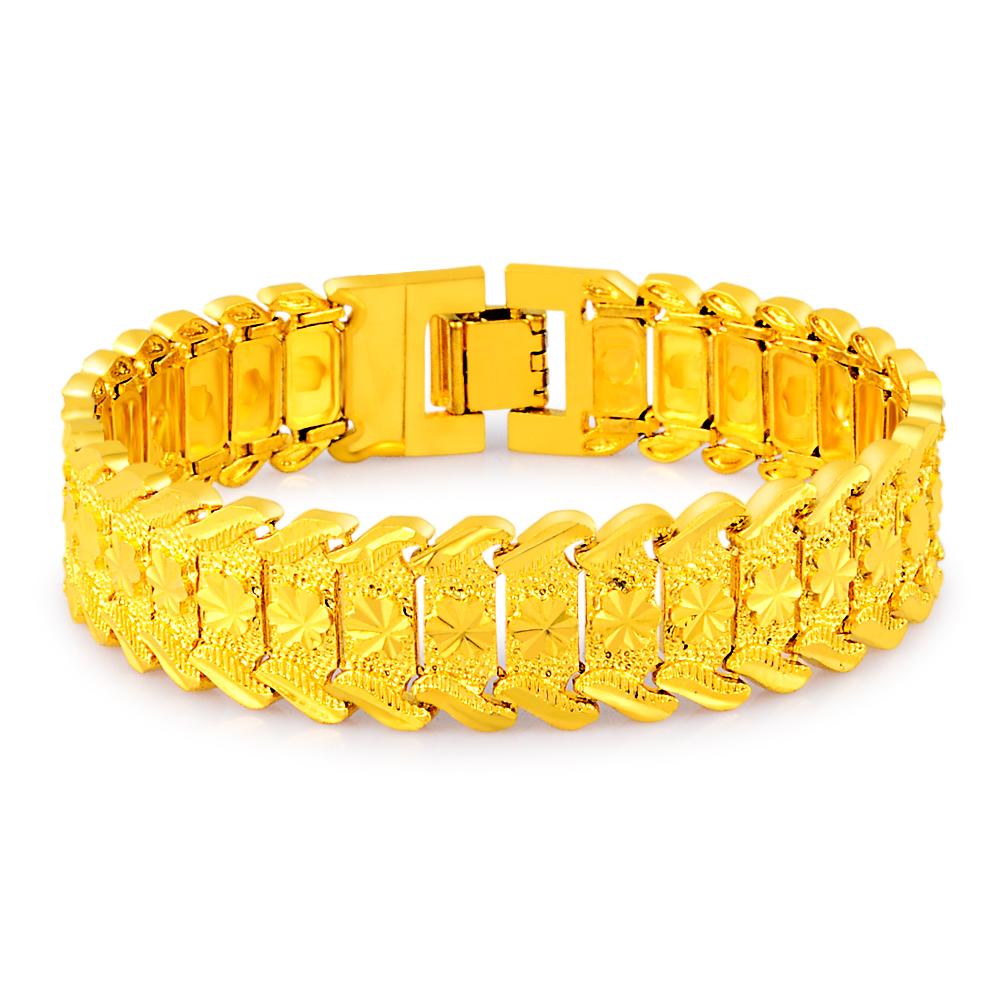 Fashion Accessories Men Snake Bracelet Hip-hop Luxury Bangle Chain Hand Vintage Metal Rocker Rapper