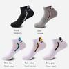 5 Pairs High Quality Cotton Outdoor Sports Running Short Socks Men's Deodorant Breathable Sweat-absorbent Ankle Socks Casual Socks