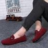 Fashion Flats Suede Loafers Leather Men's Shoes New Driving Flat Casual Style Men's Shoes Trendy Fashion Outdoor Lazy Loafers Men's Shoe