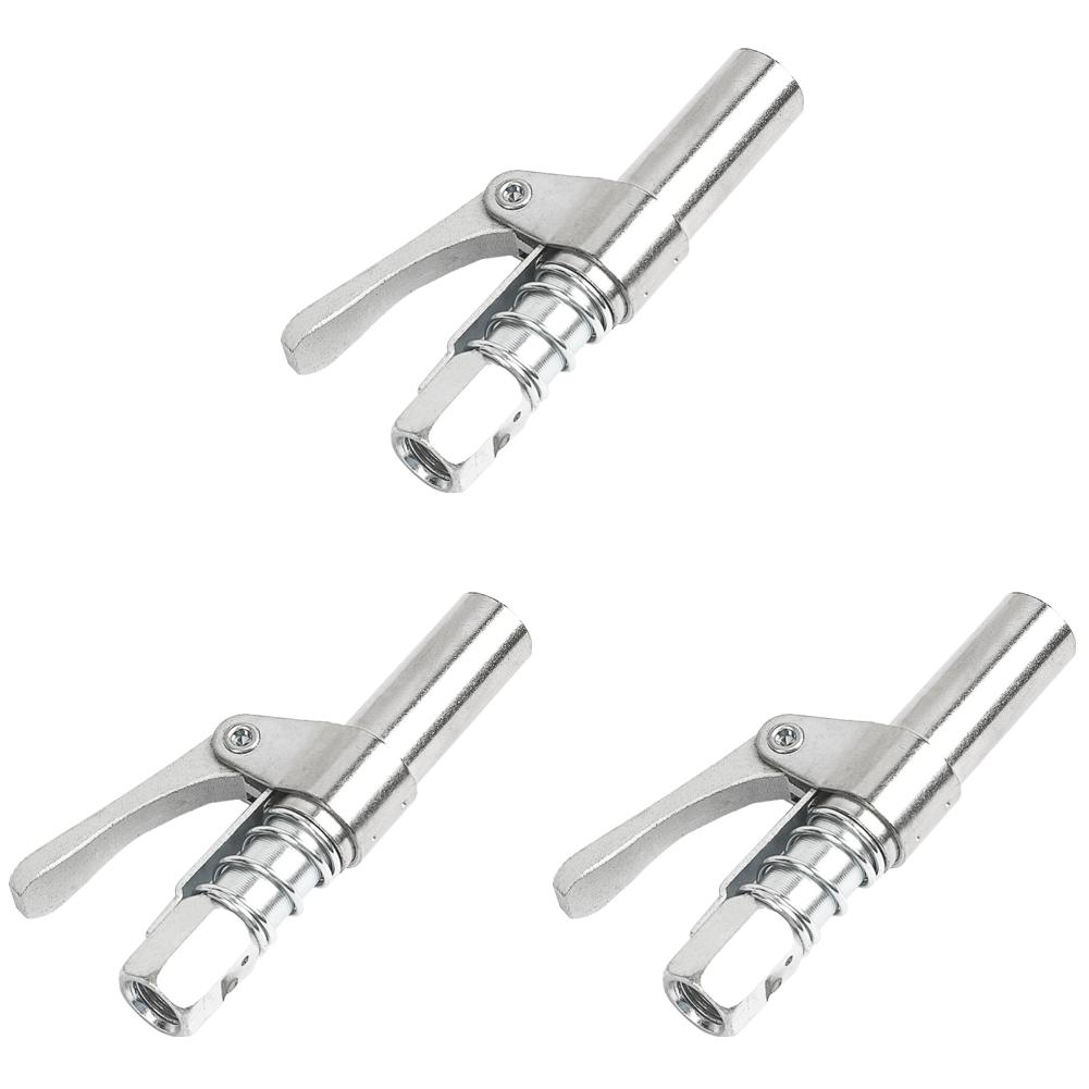 Grease Gun Coupler Locking Clamp Type Non-leakage High Pressure Grease Nozzle