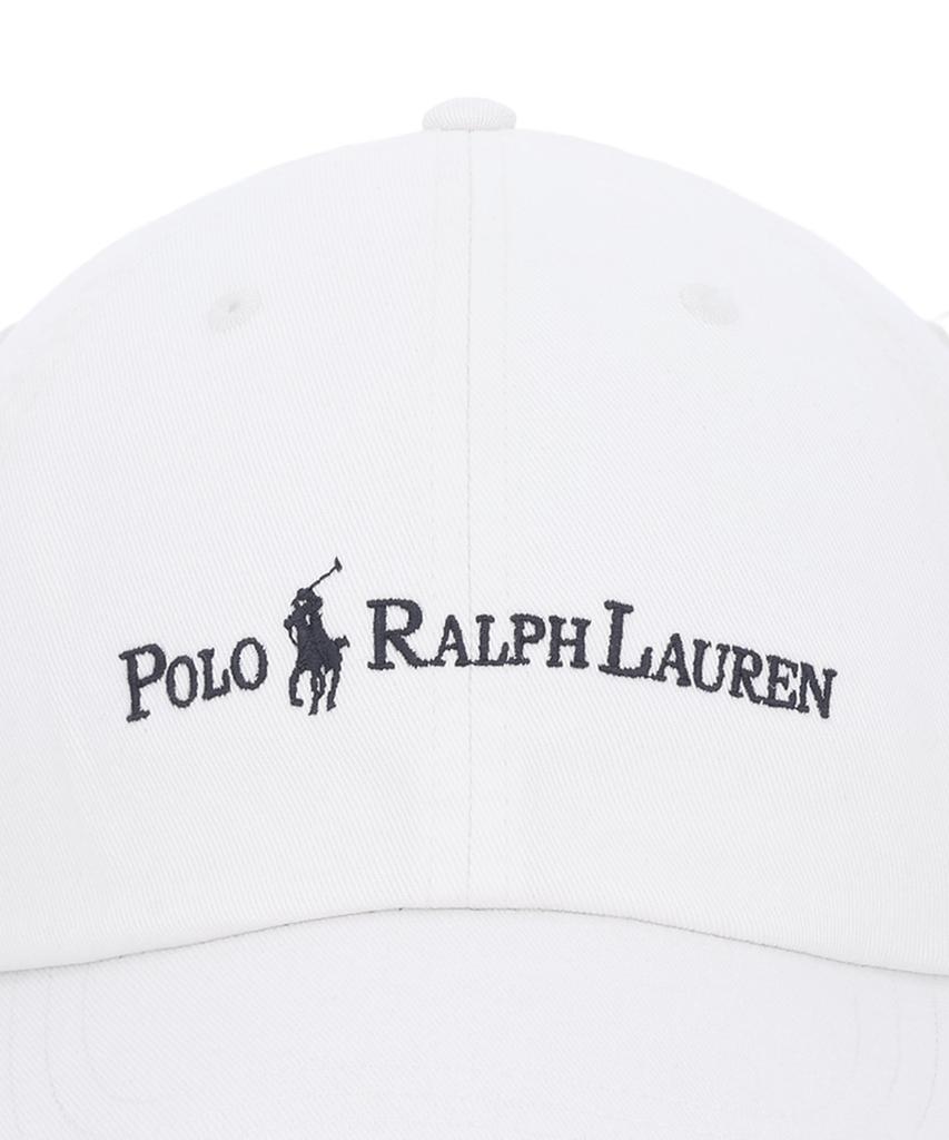 Кепка-бейсболка POLO RALPH LAUREN из хлопкового твила - Белая