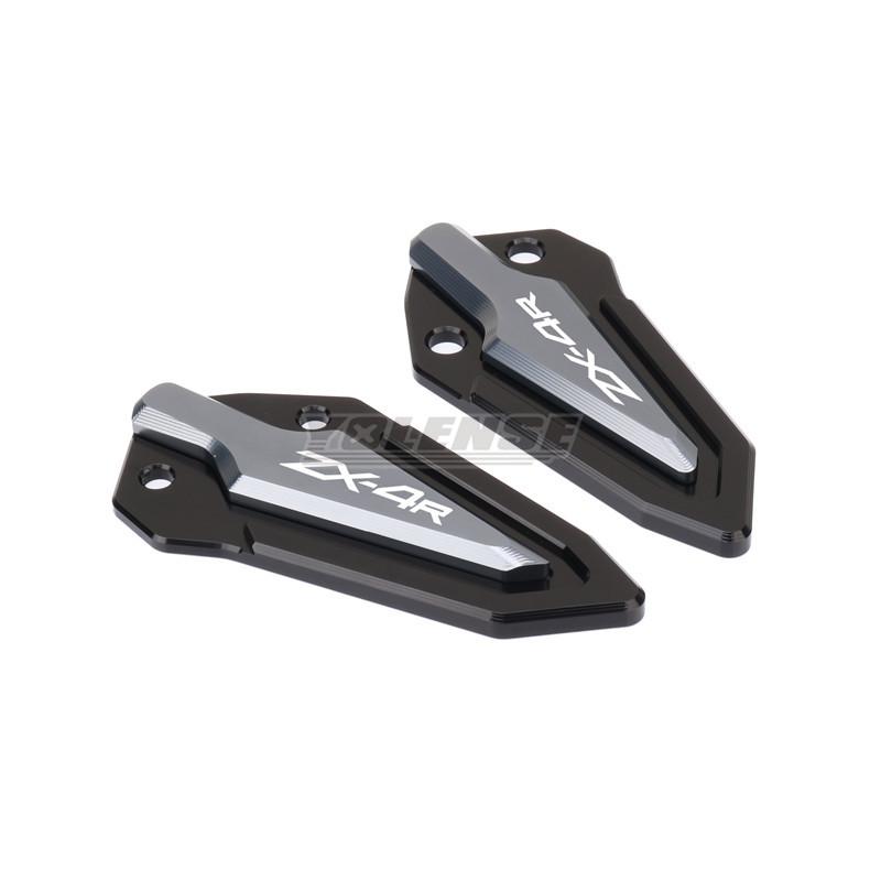 Motorcycle Accessories Pedal Guard Rear Pedal Guard Heel Plate Decorative For ZX4R ZX4RR ZX25R ZX-4R ZX-4RR ZX-25R