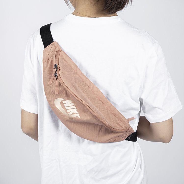 Nike Canvas Crossbody Bag, Sling Bag, Fanny Pack Unisex Nude Pink CK0981-605