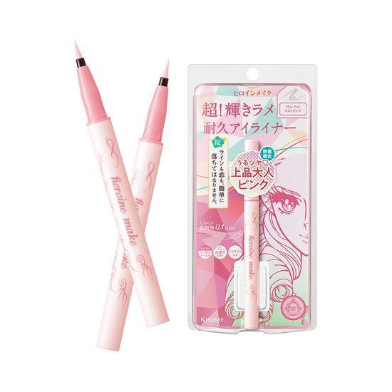 Kiss Me Жидкая подводка для глаз Heroine Make Prime Liquid Eyeliner Rich Jewel, 3 цвета (Эксклюзив онлайн)