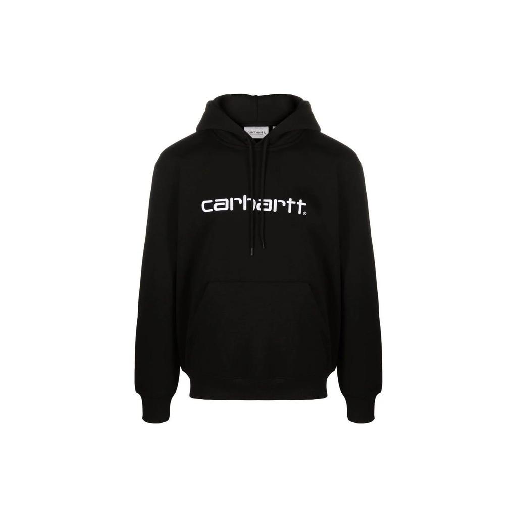 Carhartt WIP FW22 Классическая толстовка с вышитым логотипом Мужские толстовки Черный I030230030D2XX
