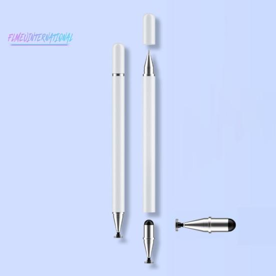 Стилус 3-в-1, металлический держатель для ручки, емкостная ручка - чувствительный сенсорный экран, умная ручка для письма, стилус для офисной живописи, редактирования видео