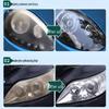 Headlight Restoration Spray - No Polish, Cleans & Coats Yellowed Covers