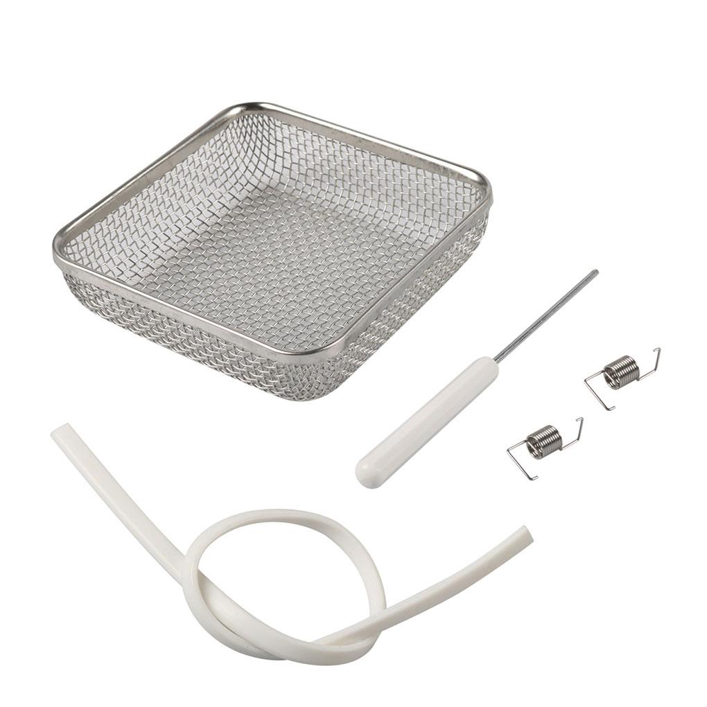 Silver Flying Insect Screen RV Motorhome Accessories Cover RV Water Heater Vent Cover 4.5 X 4.5 Inch